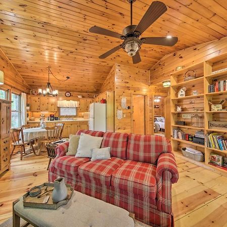 Peaceful Blue Ridge Cabin With Decks And Fire Pit Dış mekan fotoğraf
