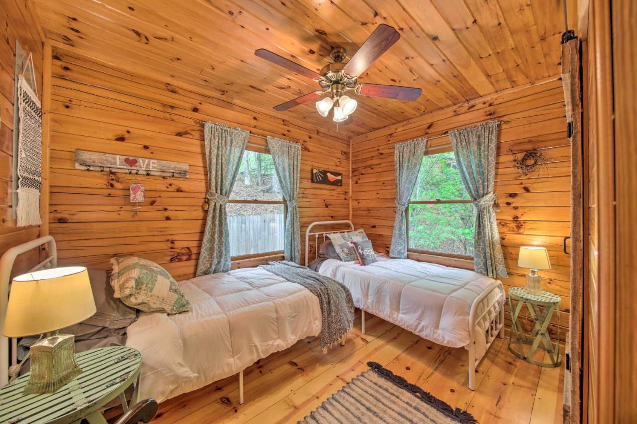 Peaceful Blue Ridge Cabin With Decks And Fire Pit Dış mekan fotoğraf